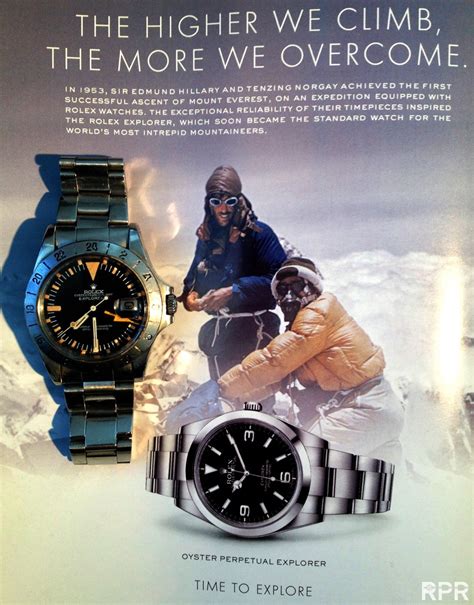 sir edmund hillary rolex explorer